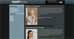 Desktop Screenshot of hairyadults.com